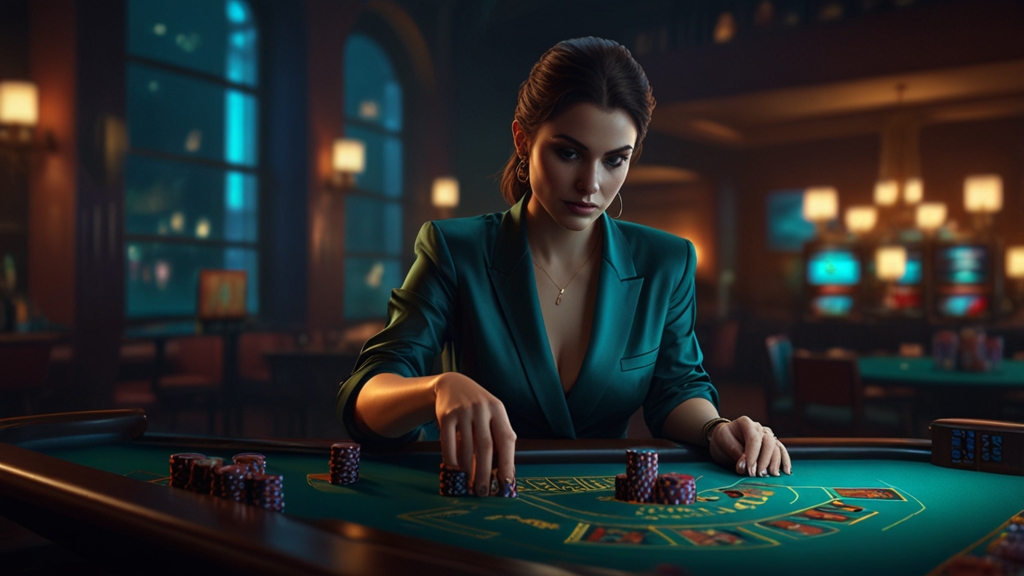 Spieler prüft Einzahlungslimits am Handy im Casino
